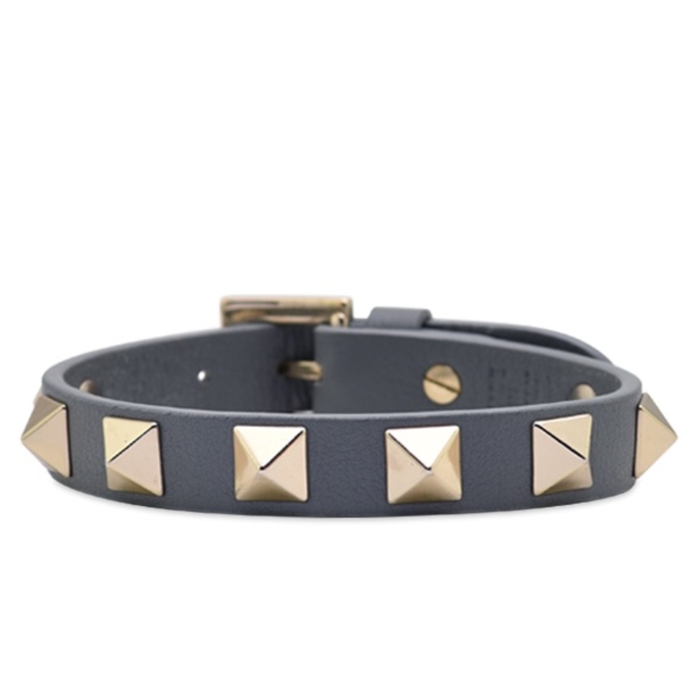 Valentino rockstud leather bracelet